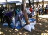 말라위 보건소 빈곤 환자 식량 지원
